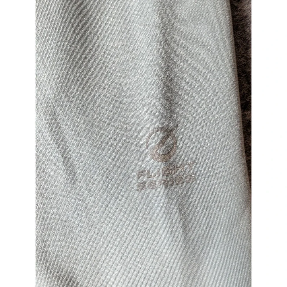 The North Face Flight Series VaporWick Mens Gray Teal Long Sleeve Running Shirt